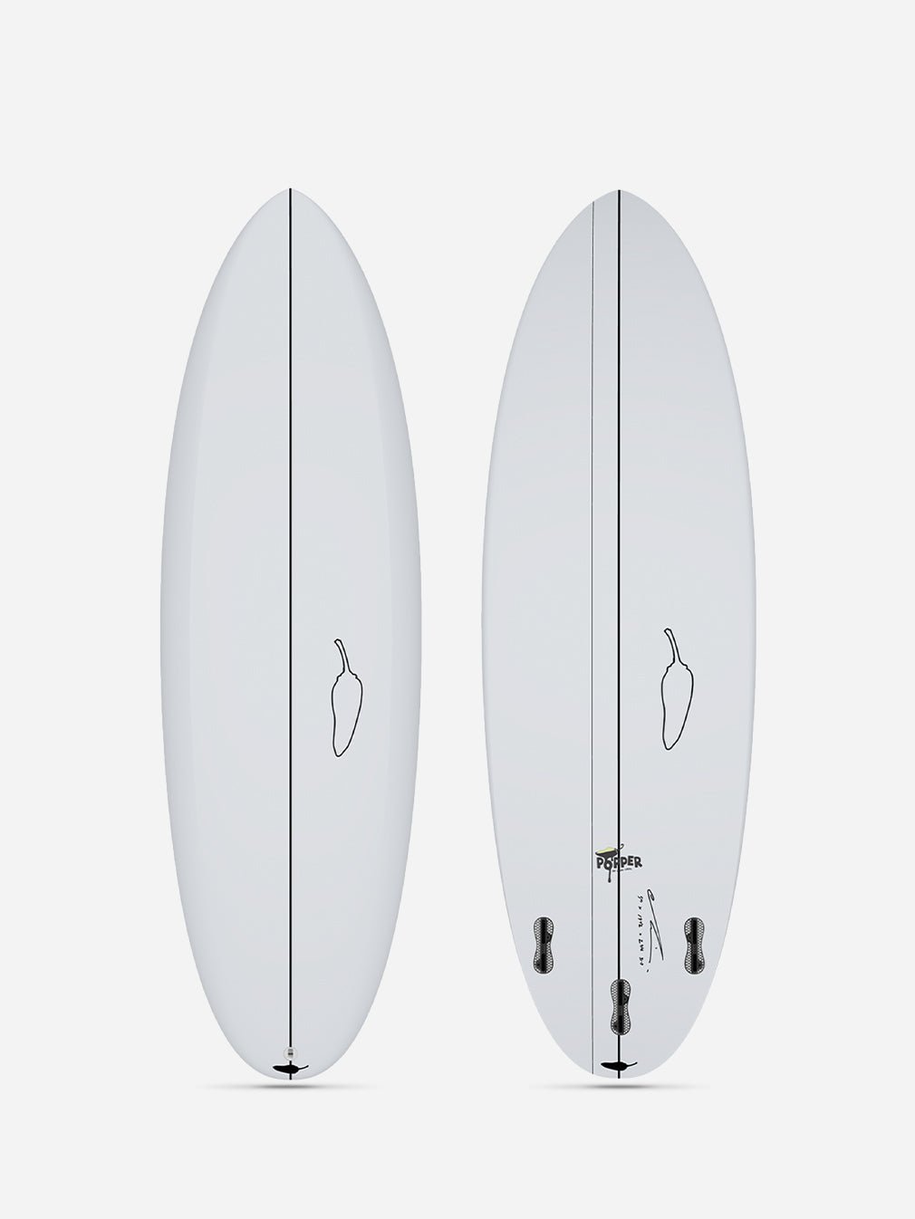 Popper Chilli Surfboard - Youth Lagoon