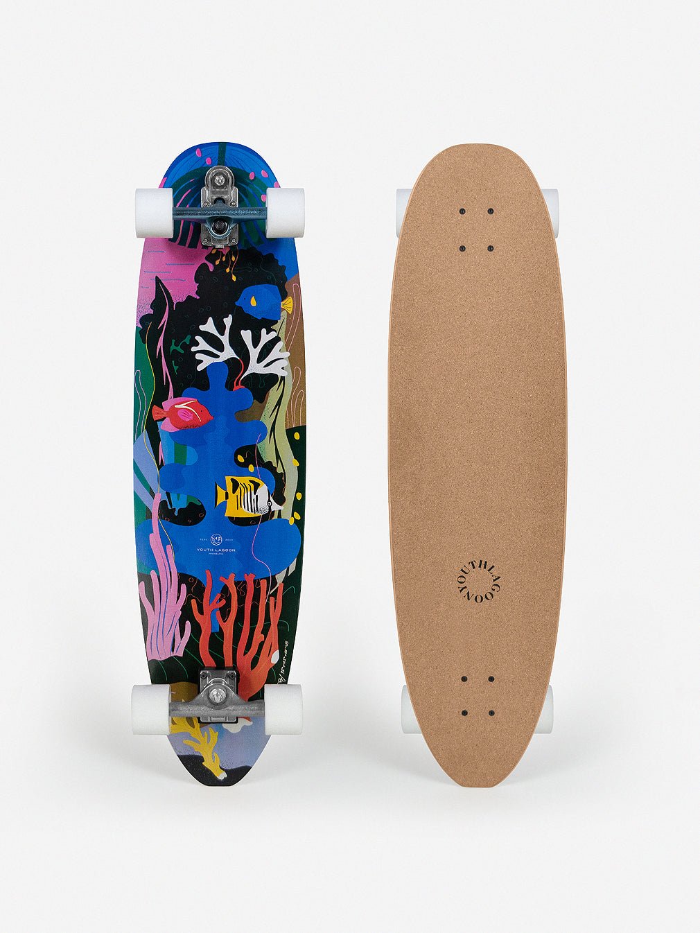 The Reef 38" Surfskate / 2Hex - Youth Lagoon