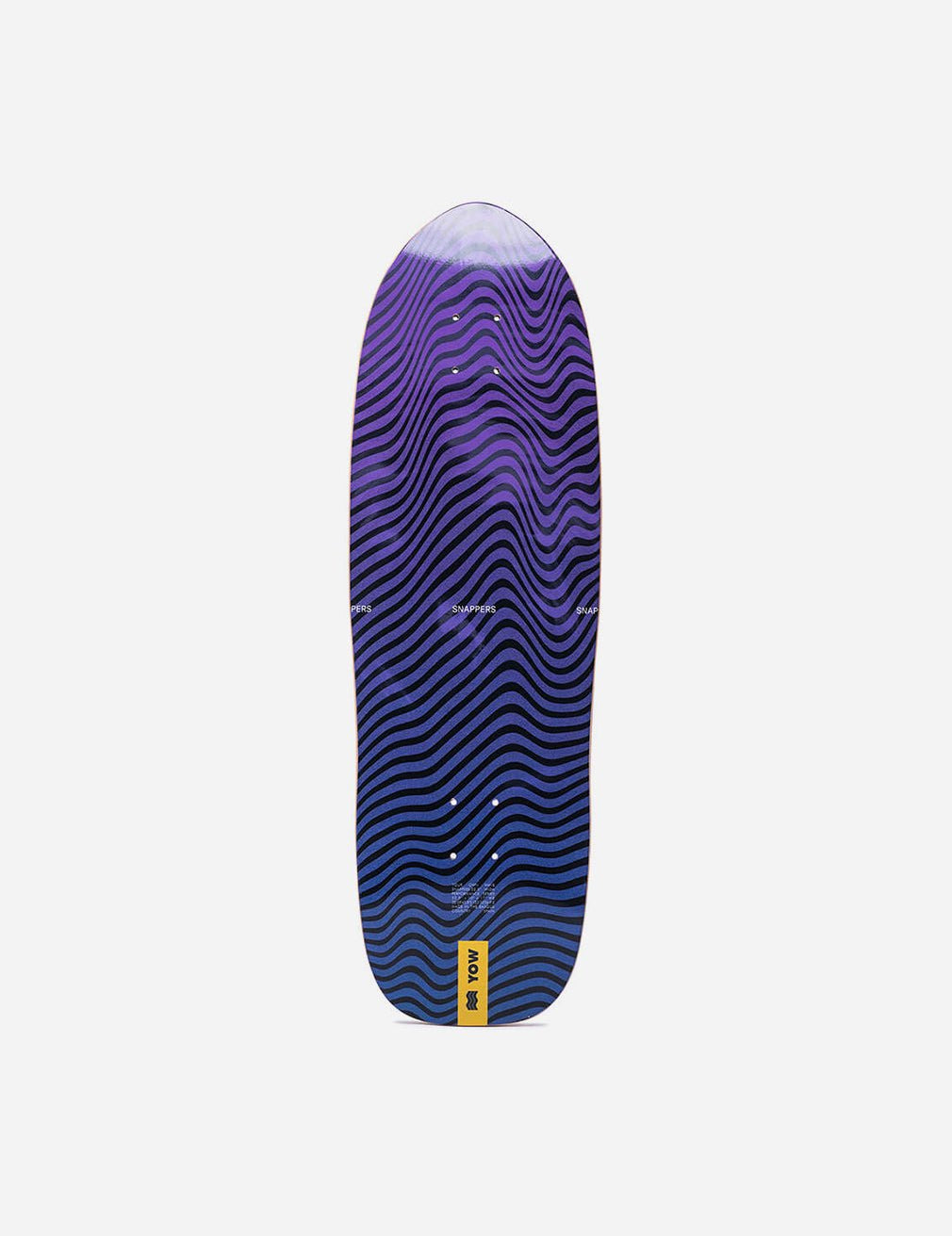 YOW Snappers 32.5" Surfskate Deck - Youth Lagoon
